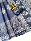 VK 4253 Soft Linen Printed Sarees Non Catalog Sarees Wholesale Price In Surat